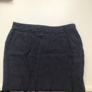 Orvis Linen 10 midi skirt blue Live show listing